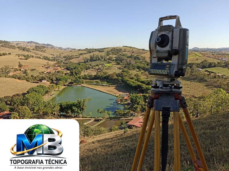Levantamento planialtimétrico cadastral